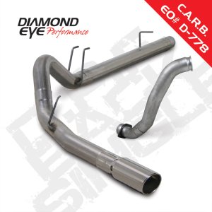 Ford F-250 Performance Exhaust - Diamond Eye Performance - DPF Back - `08-`10